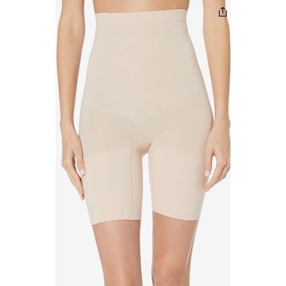 Spanx Shapewear for Power High Waisted Short Shaper Short 1X NWOT